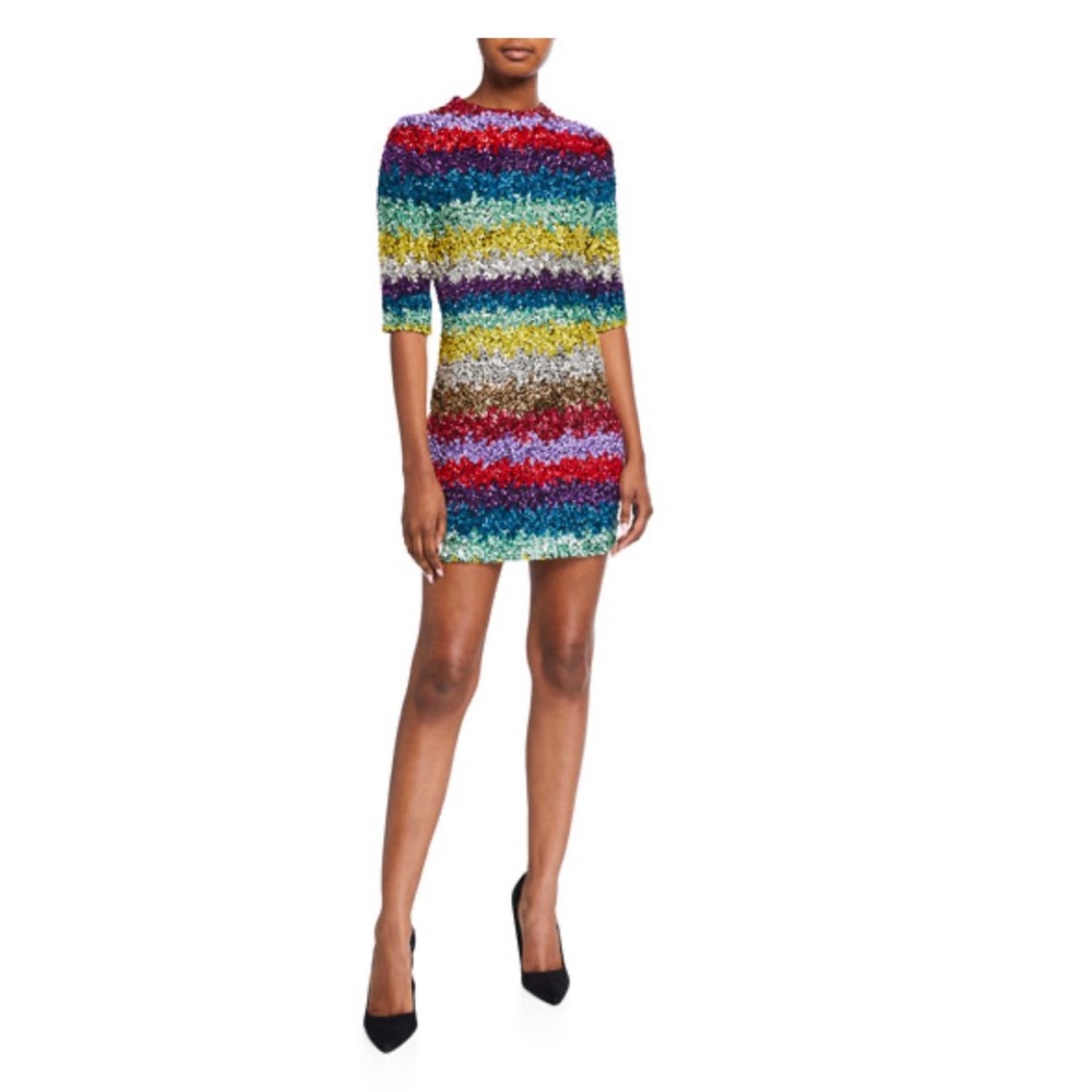 ALICE + OLIVIA size 8 Inka sequined dress